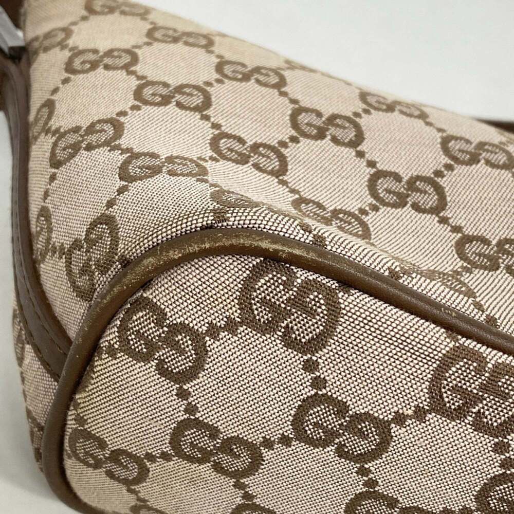 Gucci GG Canvas Bag/Pouch 039 1103 Brown Women's - Picture 6 of 10